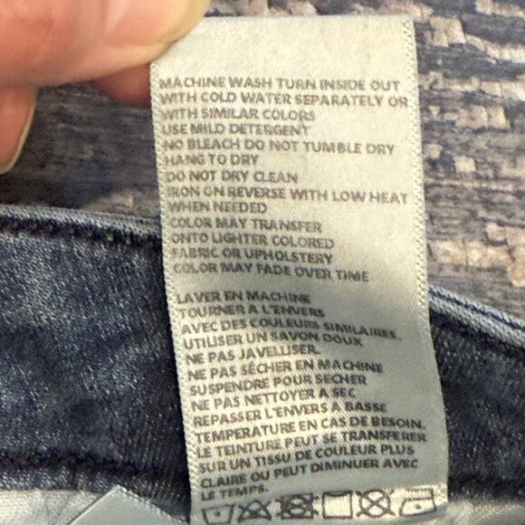 L'Agence Jeans Womens 23 Blue Margot High Rise Skinny Stretch  Denim USA‎ NWT - Picture 7 of 14